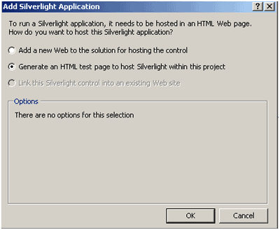 Silverlight Application Wizard