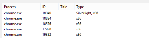 Visual Studio attach to Silverlight in Chrome
